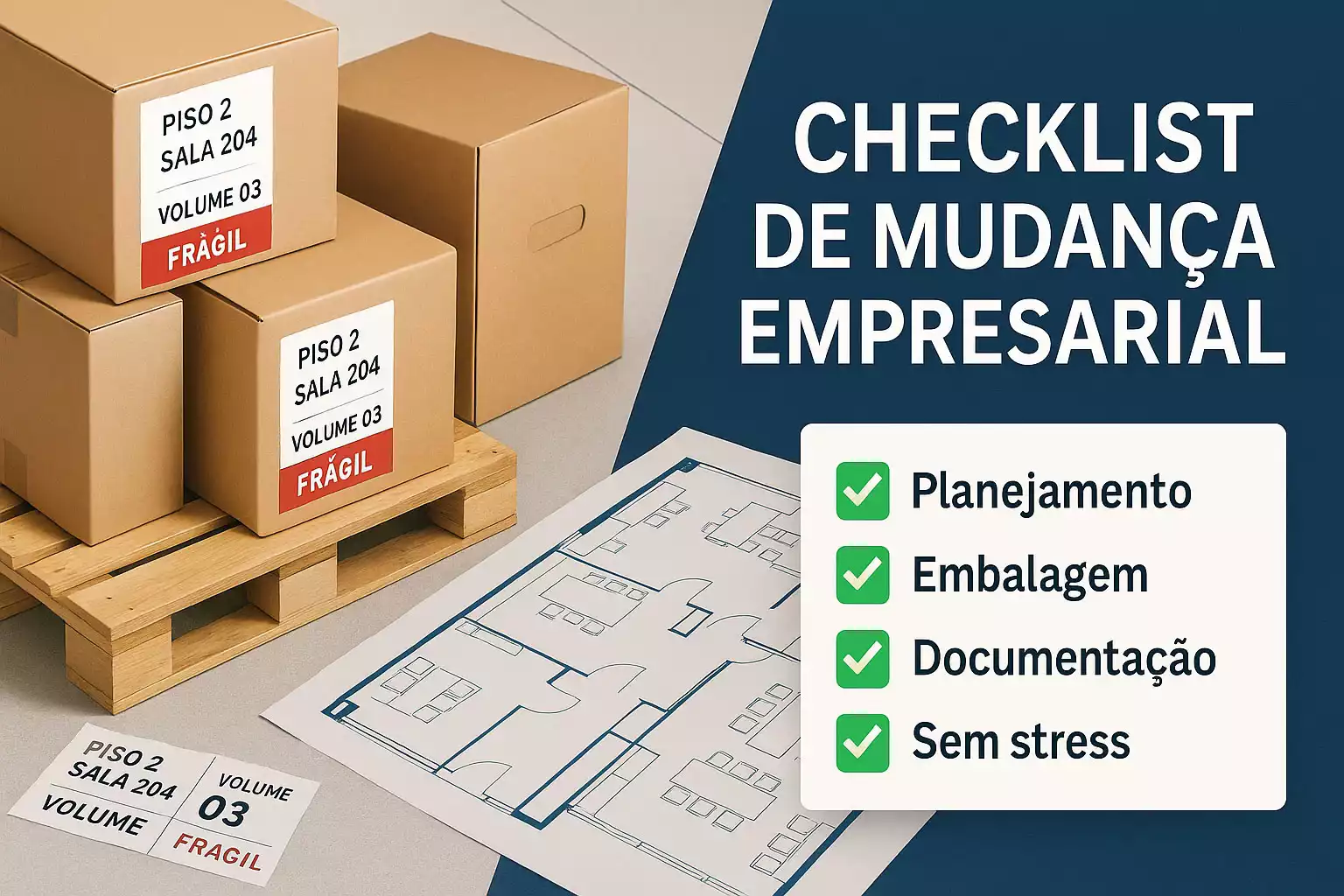 Checklist de mudança empresarial